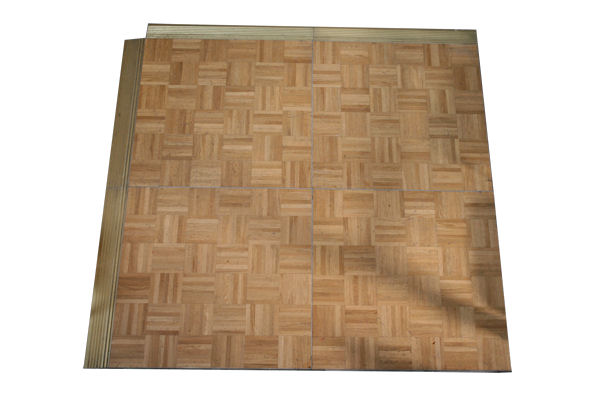 Dansvloer luxe parket 90x90 cm per m2 inclusief op- en afbouw-0