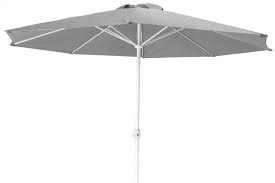 Productfoto parasol licht grijs