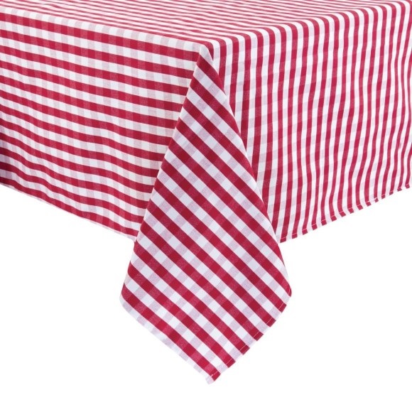 80×80 cm geblokt (rood/wit) | Kaak Event Rent